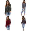 Stylish Loose Off-shoulder Bow-tie Sweatshirt For Women In Solid Colors