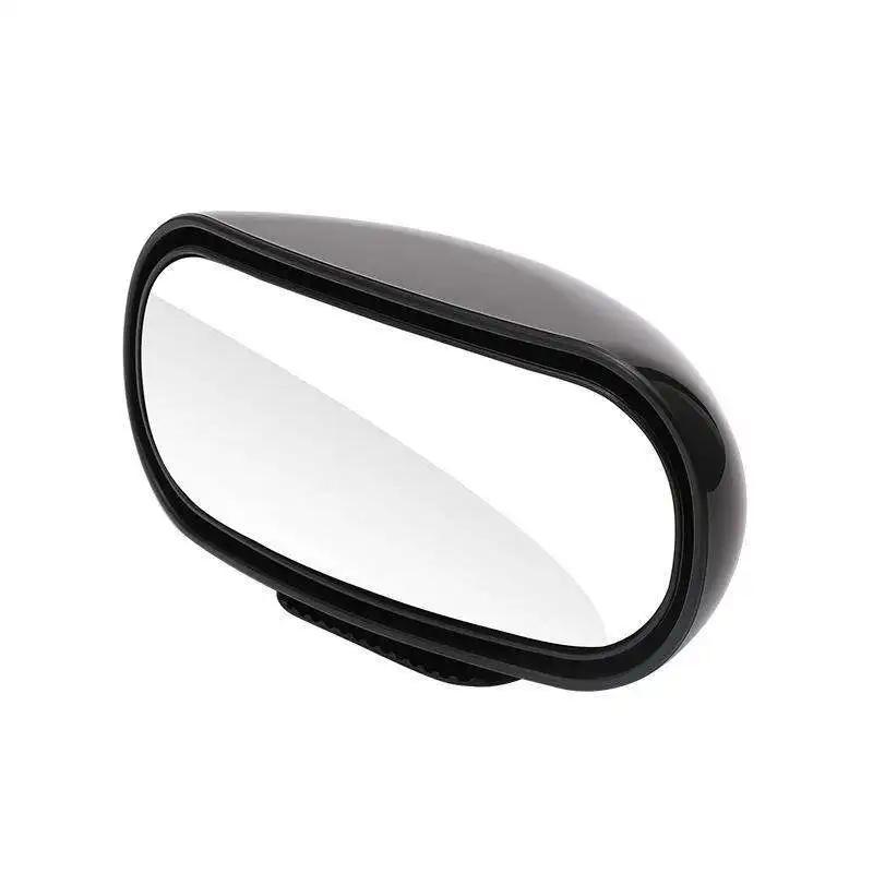 2PC Universal Car Mirror 360 Adjustable Wide Angle Side Rear Mirrors Blind Spot Snap Way for Parking Auxiliary Rear View Mirror