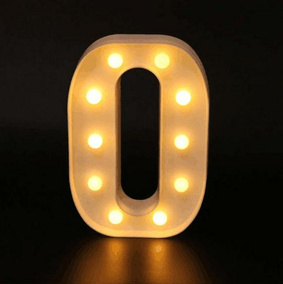 LED Letter & Shape Lights, Neon Lights, Romantic Proposal Decorations