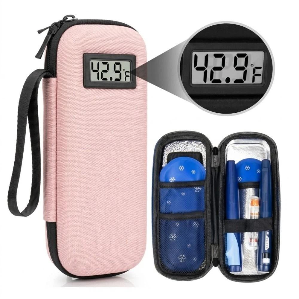 Thermal Insulated Insulin Cooling Storage Case Waterproof Insulin Cooler Travel Case  Pill Storage