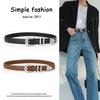 Belt Women'S Leather Decorative Black Belt Premium Design Niche Jeans Belt