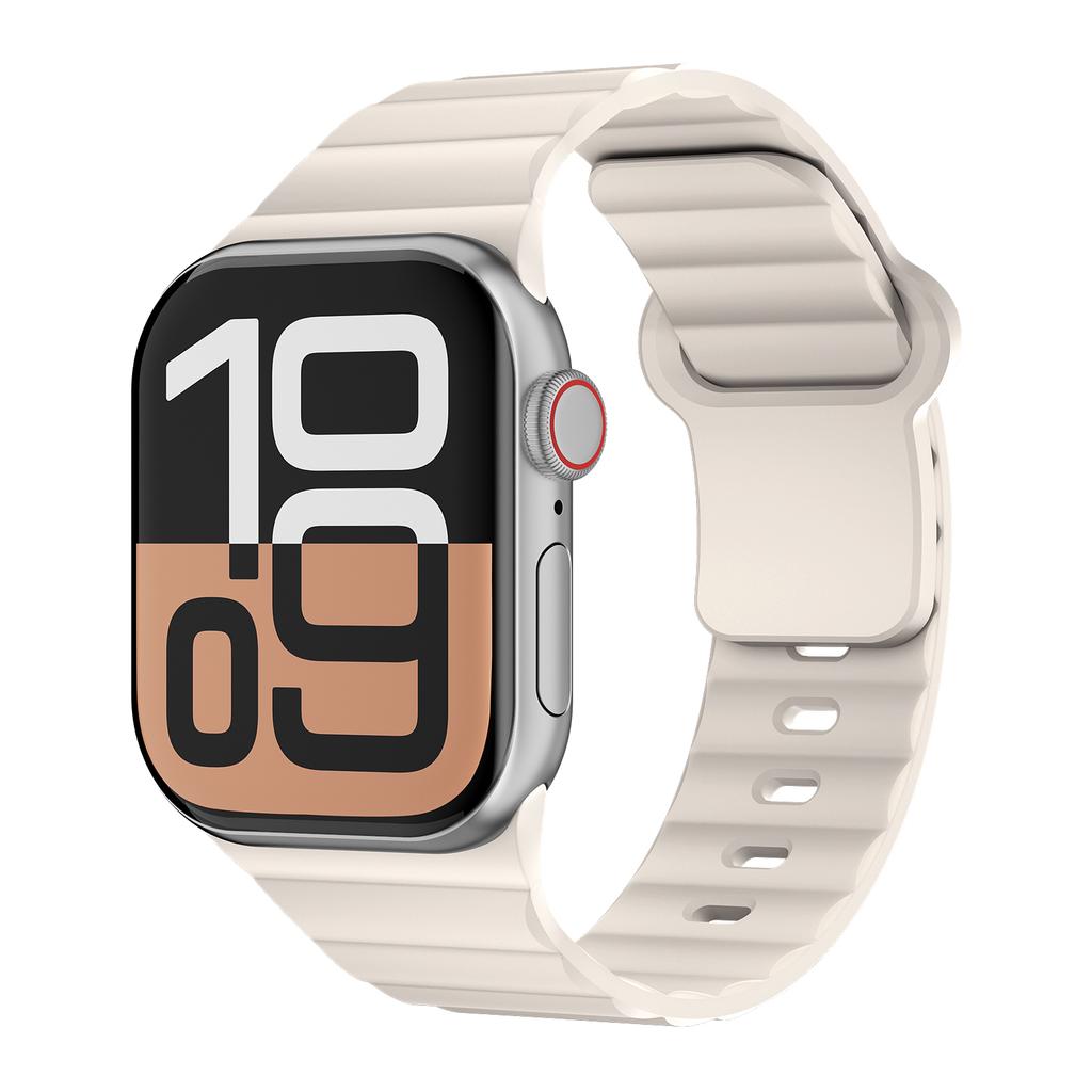 Sport Silicone Straps for Apple Watch Band 44mm 40mm 46mm 41mm 49mm 42mm 45mm Correas Bracelet iWatch Ultra 2 Series 10 9 8 7 SE