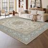 Nordic Ethnic Large Carpet for Living Room Decoration Home Sofa Coffee Tables Washable Rug American Retro Bedroom Non-slip Mat