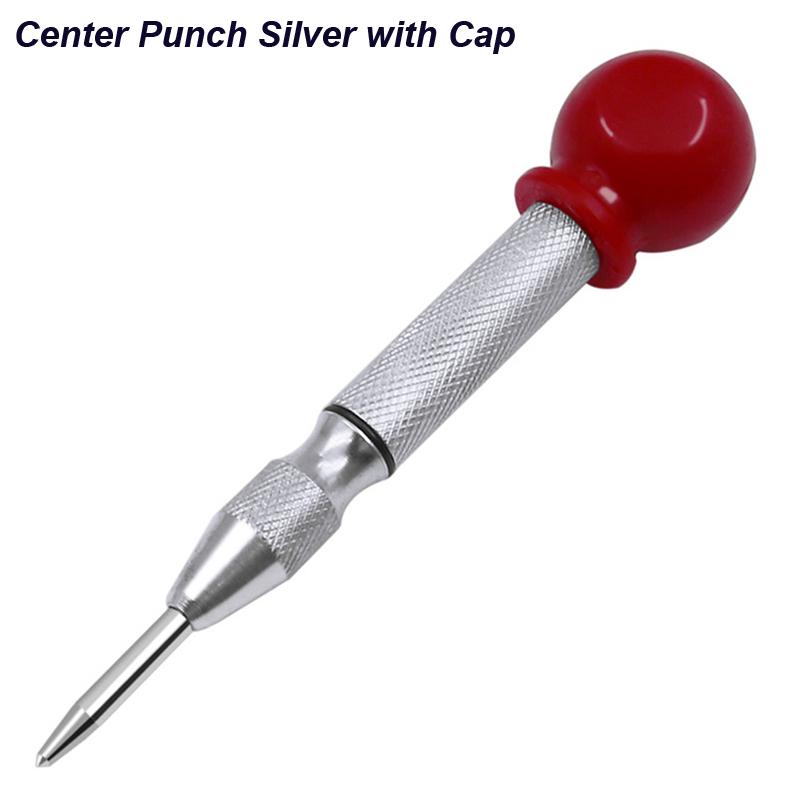 Automatic Center Punch Kerner Woodworking Metal Puncher Steel Hole Self Pin Mark Spring Loaded Dent Marker Hand Tool Carpenter