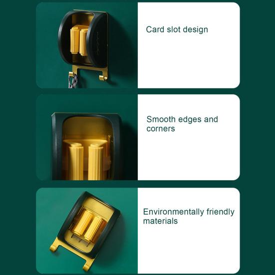 Wand-Montiert Mop Organizer Haushalt Wasserdichte Mop Lagerung Rack Stanzen Kostenloser Besen Aufhänger Haken Reinigung Werkzeug