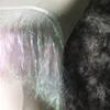 10Yards 20cm Wide Skirt Tassel Illusion Laser Gradient Fringe Ornaments DIY Lace Fabric Trim