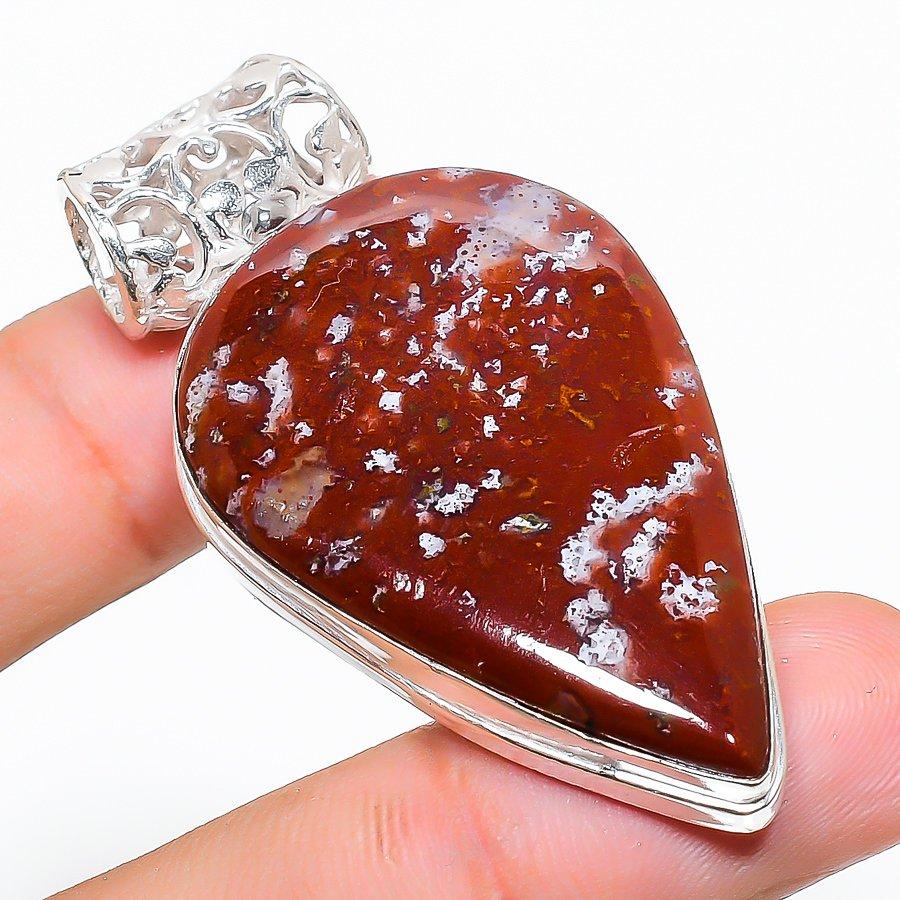 

Seame Agate Gemstone Handmade Ethnic Jewelry Pendant 2.21 VR-1332