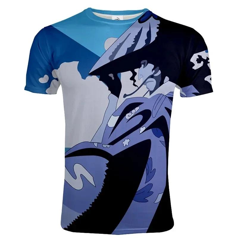

2025 Anime Bleach 3D Printed T-shirt Men Women Casual O-Neck Short Sleeve Streetwear Fashion Harajuku Hip Hop Tee Tops 6XL