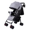Compact Baby Stroller: Foldable with Recline, Shock Absorption, All-Weather Brakes, and Anti-Hunchback Design.
