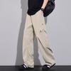 American Overalls Boys Summer Thin Loose Wide-leg Sports Long Pants Men's New Versatile Casual Pants