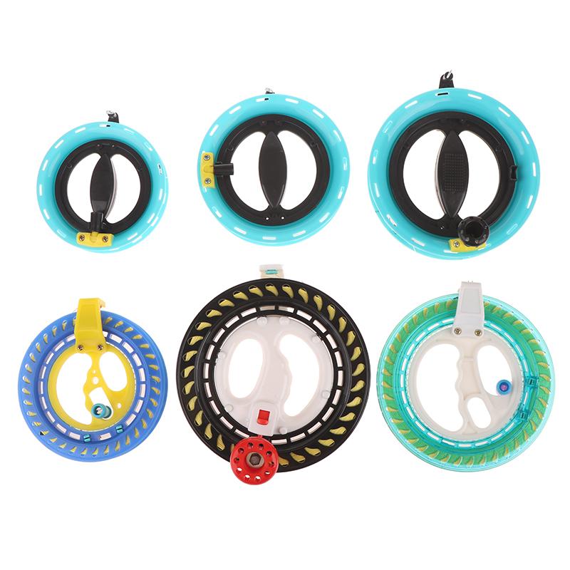 1 Piece Outdoor Round Grip For Fying Kites 100-400M Kite Reel Winder Fire Wheel String Flying Handle Tool Twisted String Line