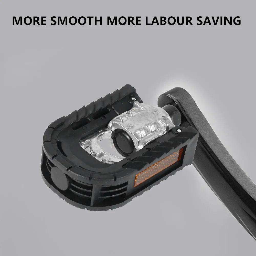 14mm Thread Bicycle Pedal Reflective Sheet Folding Pedal Bike Mountain Bike Pedals  Bicycle Parts