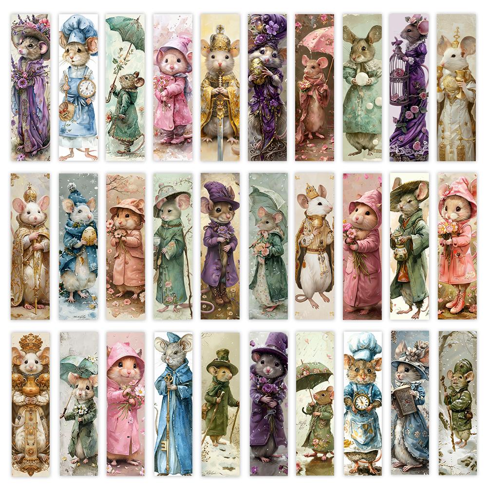 

32pcs. Funny hamster bookmarks, suitable for back-to-school season, Christmas, Halloween, teachers, readers, and birthdays.