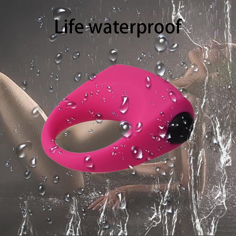 Penis Ring Vibrator Sex Toys for Men Delay Ejaculation Cock Ring Stimulator Bullet Penis Massager Enlargement  Adult Products
