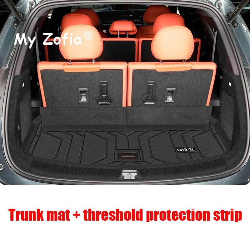 For BYD Sealion 8 TANG L 2025 2026 Car TPE Rear Seat Backrest Protective Pad Trunk Mat Anti-Kick Pad Car Interior Accessories