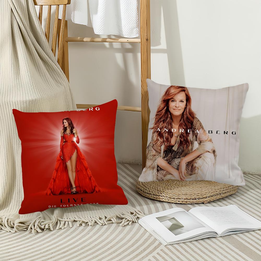 Singer Andrea Berg Pillow Case Office Cushions Suitable For Sofa Car Bedroom Decorative Cushion Cover