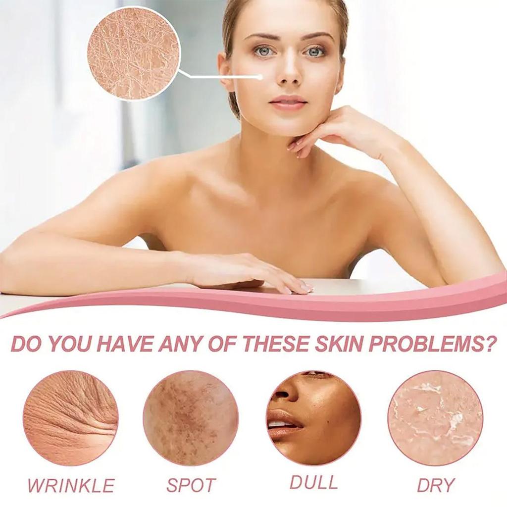 TRSTAY Przeciwzmarszczkowe, przeciwstarzeniowe, ujędrniające serum Kwas hialuronowy, witamina A, krem do twarzy z retinolem, może redukować zmarszczki i czarne plamy u kobiet