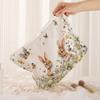 Rabbit Pattern Corduroy Makeup Bag, Lightweight Zipper Storage Box, Multifunctional Bag with Lining, Used for Storing Cosmetics