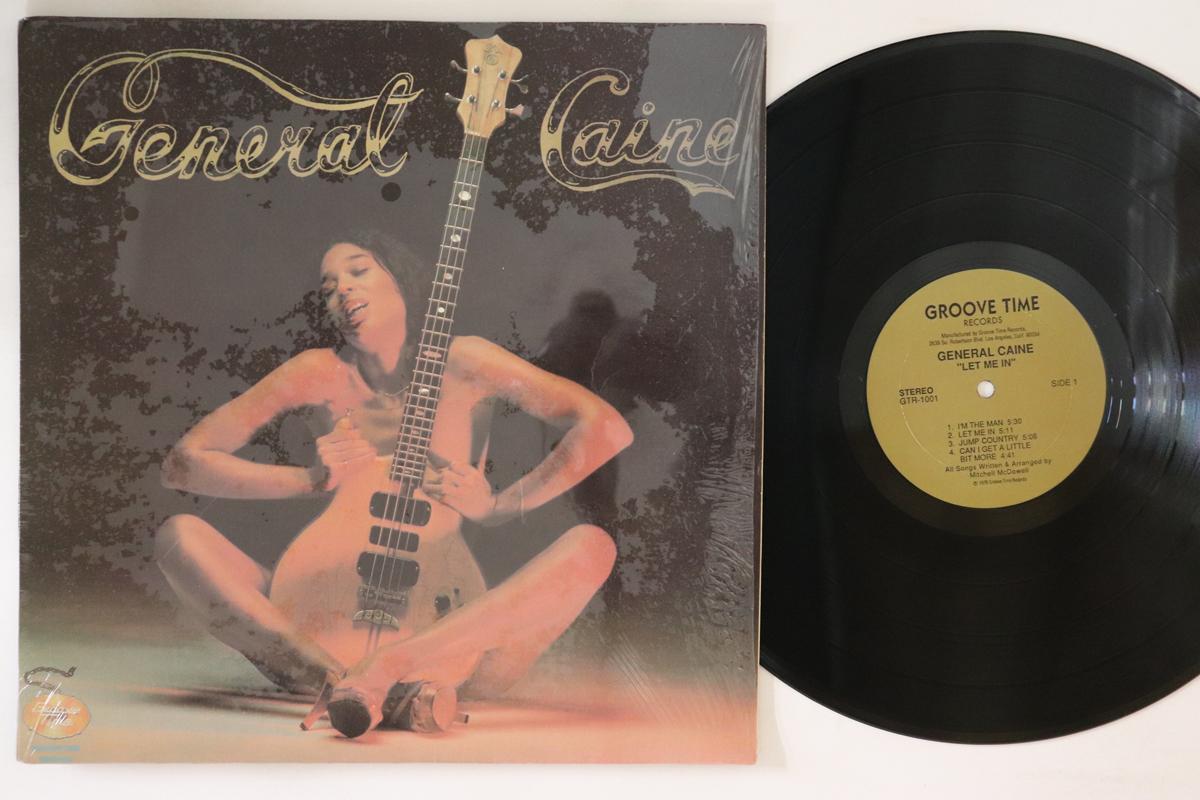 

LP Record GENERAL CAINE - Let Me In GTR1001 GROOVE TIME 1978 US Soul/Funk Used