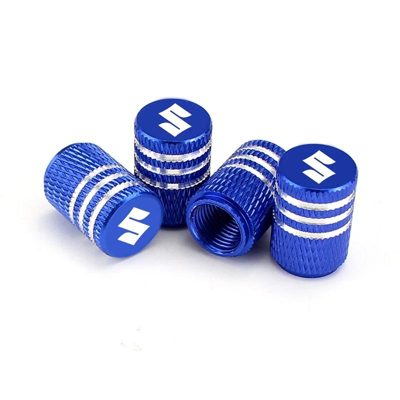 

Car Wheel Tire Air Valve Caps Auto Stem Cover for SUZUKI Swift SX4 S Cross Jimny Samurai Vitara Xl Alto Liana Ignis Accessories синий