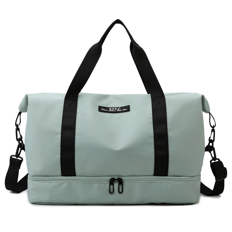 Light and large-capacity fitness bag, nylon travel bag, new men's and women's same fashion sports and leisure bag