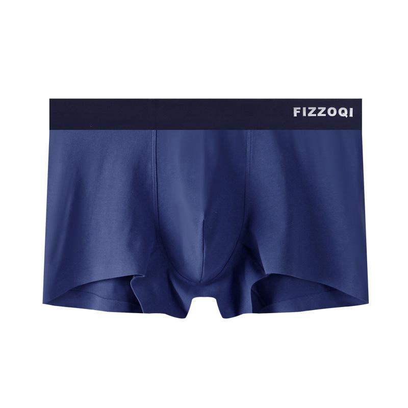 Men's Underwear Made of Cotton Breathable and Seamless Flat Corner Pants Youth Mid Waist Four Corner Pants