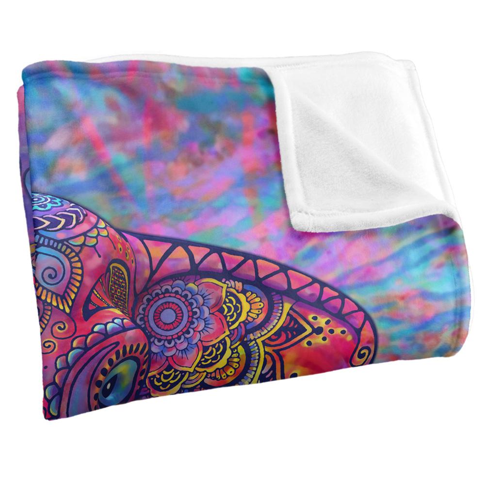 Royce McClure Silky Bohemian Elephant Supersoft Blanket