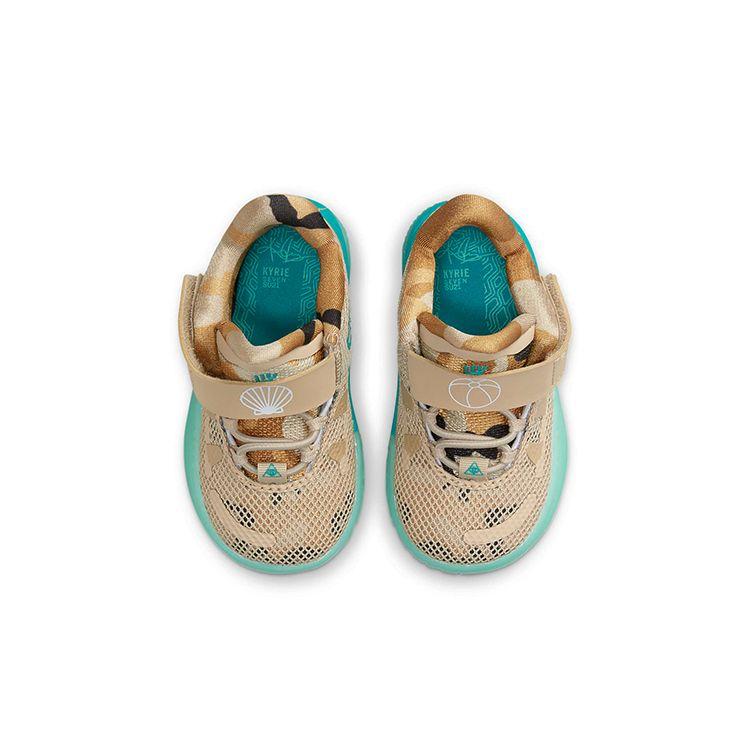 Nike Kyrie 7 TD Ripple Baby Sneakers Brown Grain Tropical-Twist CT4980-207
