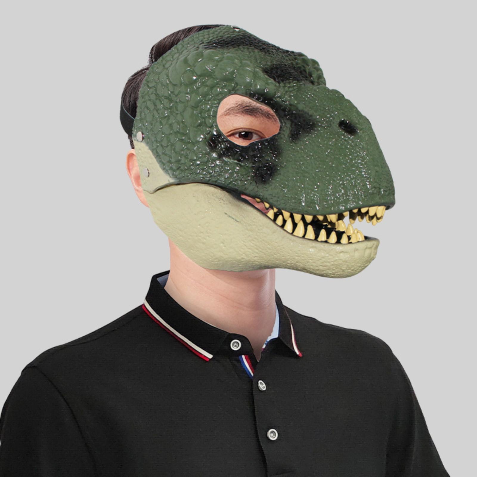 

Маска динозавра, подарки, карнавальные подарки, маска для детей, аксессуары синего динозавра One Size