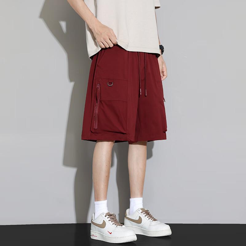 Romon Men's Summer Functional Cargo Shorts