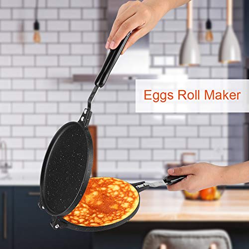 xuuyuu Egg Roll Mold, Egg Roll Maker, Waffle Plate, Baking Tool, Confectionery, Home Cooking for Kids