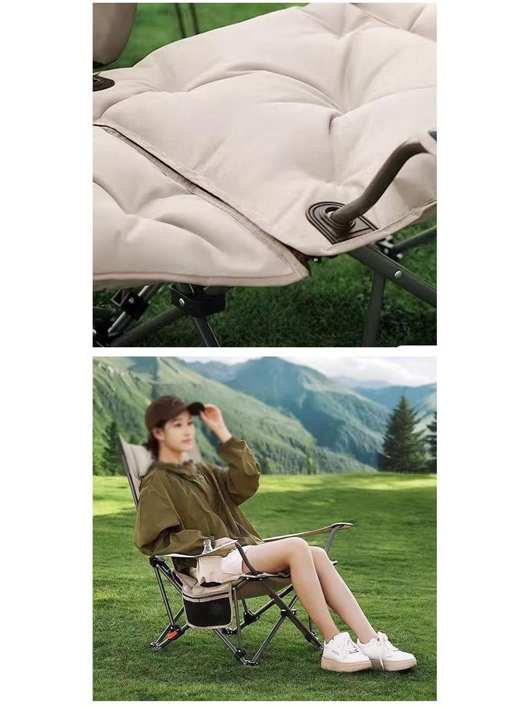 Adjustable Portable Recliner for Autumn/Winter Camping