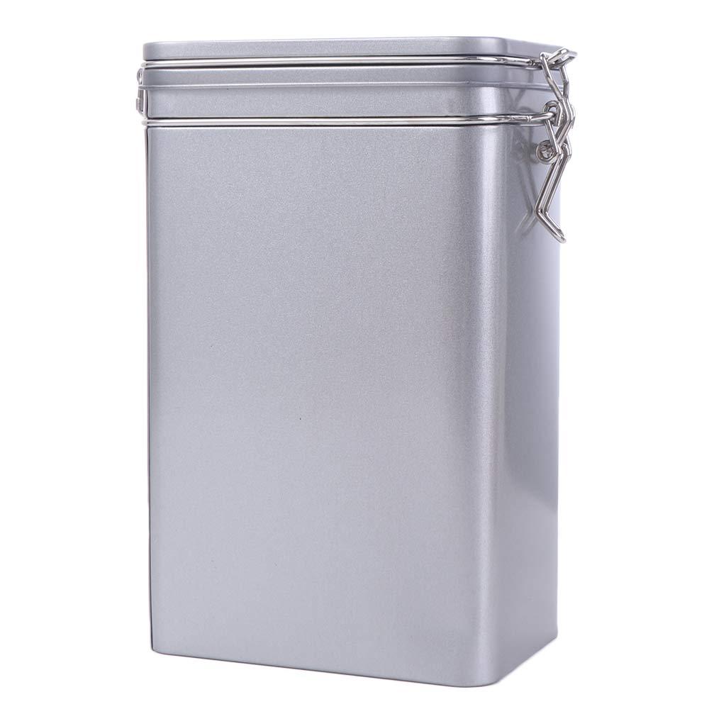 Hermetyczny pojemnik na kawę Vintage puszka metalowe pudełko pojemnik metalowy pojemnik do przechowywania żywności dom