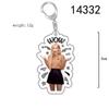 BLACKPINK Acrylic Double-Sided Keychain: Lisa, Jisoo, Jennie, Rosé
