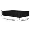 Copertura Tavolo da Biliardo 7ft 8ft 9ft Impermeabile Antipolvere Resistente alla Muffa Copertura Protettiva per Snooker con Coulisse