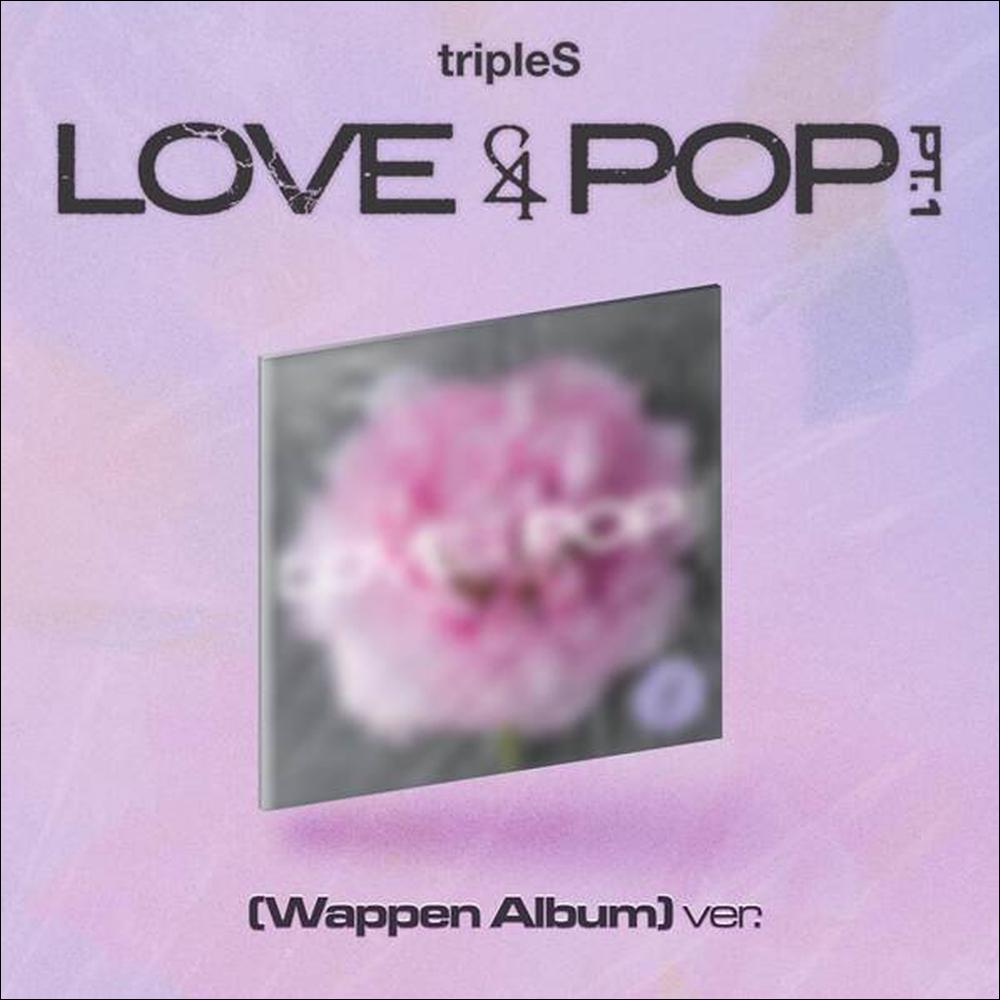 [Pre-order] tripleS LOVE & POP Pt.1 (Wappen Album) + Free Gift