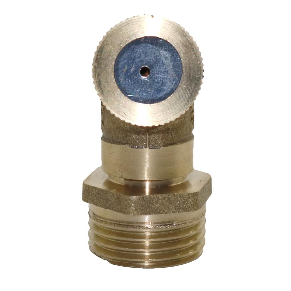 1/2" Misting Nozzle Brass Atomizing Spray Fitting Nebulizer Hose Connector Water Sprinklers Heads Adjustable Garden Irrigation