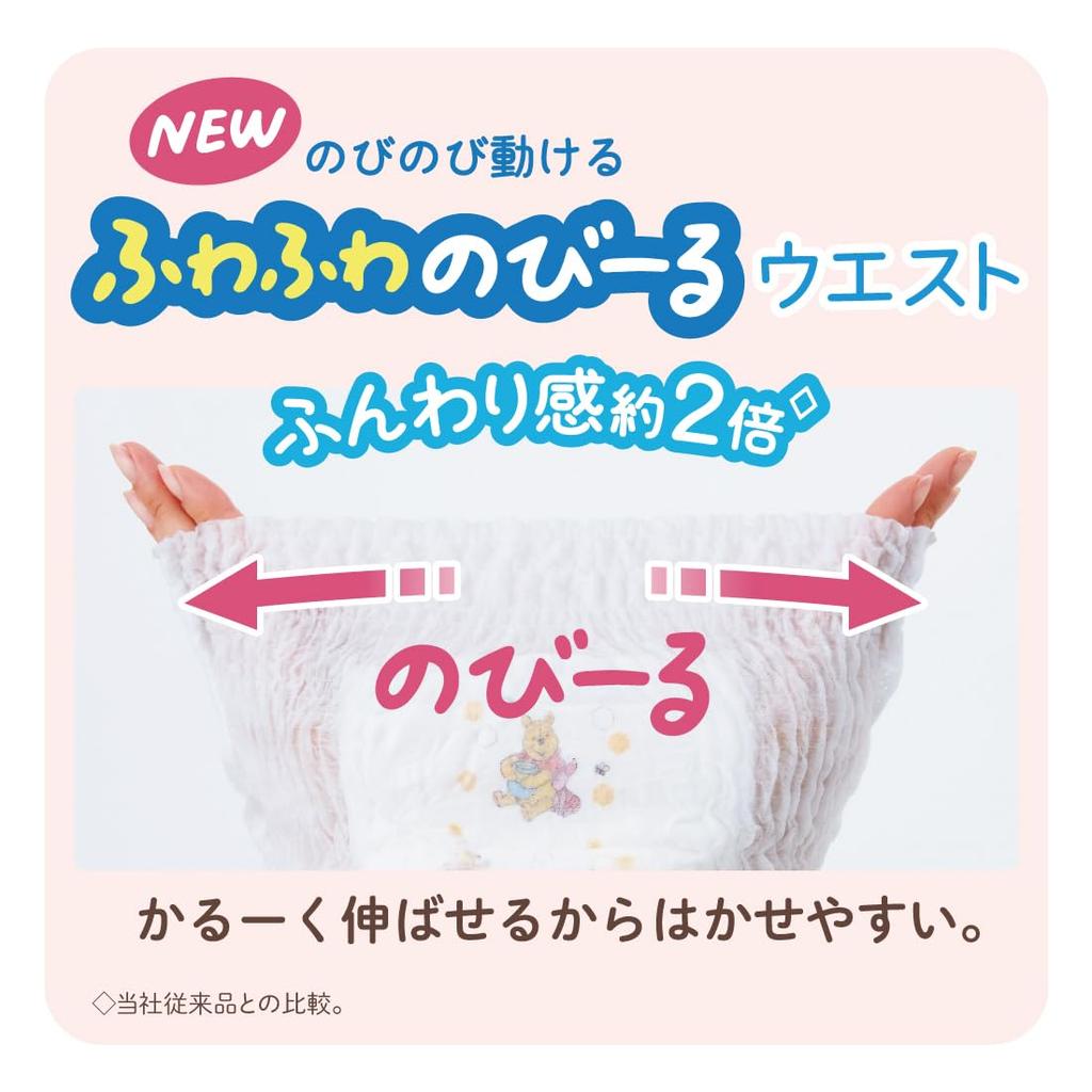 M Goon Plus Soft Touch 54 unisex [Pants, size] (6~12kg), pieces, <Disney design>