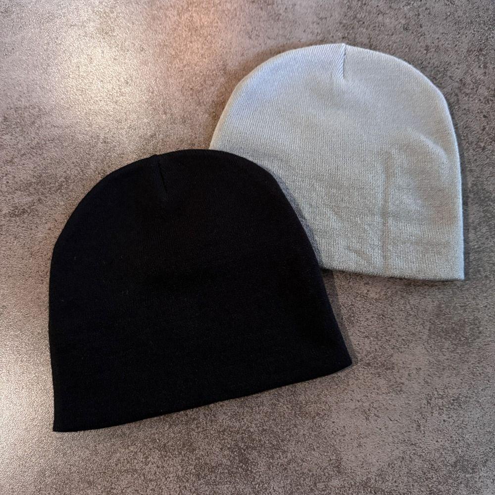 Pullover Style Warm Knit Hat Windproof Pentagram Beanie Hat Niche Beanies  Skating Camping Hiking