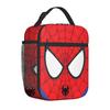 Spider-Man Cartoon Insulation Lunch Bag Portable Bento Bag for Elementary School with Ice Pack