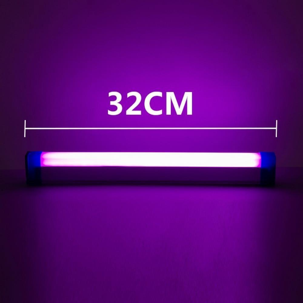 

Colorful Tube Light RGB Light 17cm/32cm USB Light Night Light Purple Blue Light Stick Room LampHandheld Hanging Fill Light Photo 17cm фиолетовый