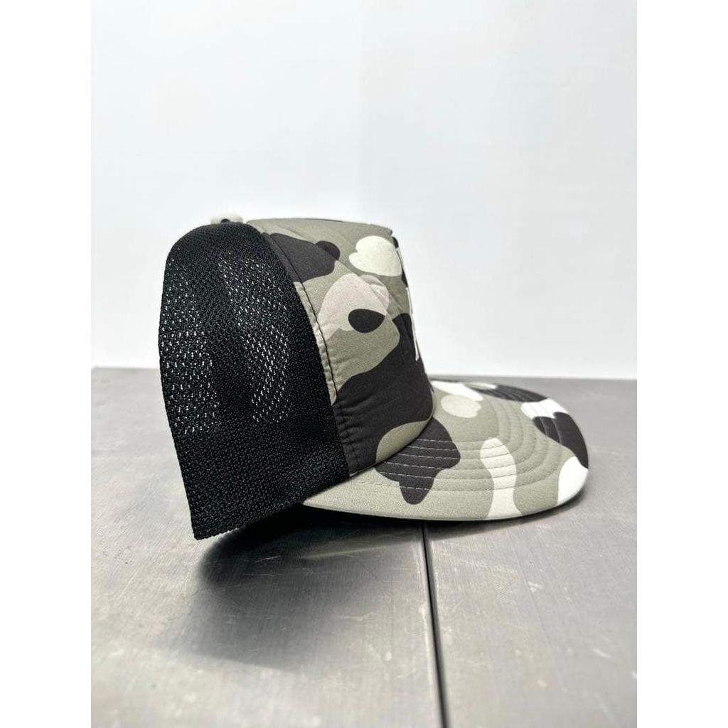 Used Early NIGO period APE BAPE camouflage cap 1st camo Ape