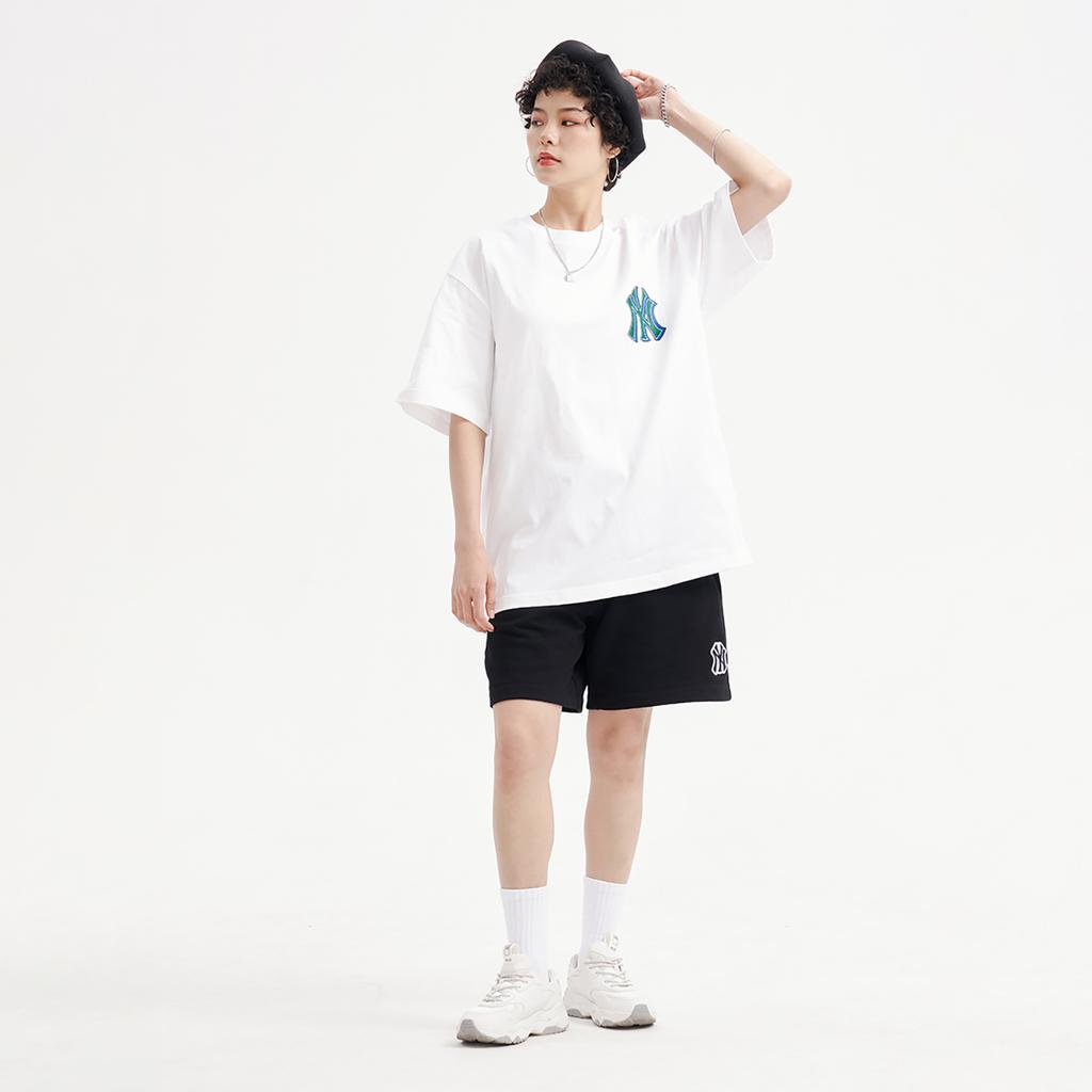 New MLB New York Yankees T Shirt Unisex White 3ATSM3033-50WHS