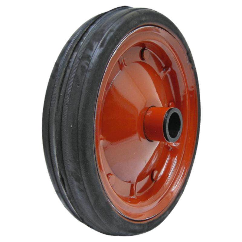 Spare Rubber Support Wheel for Support 280x65mm, Axle Diameter 30mm, Hub Diameter 110mm