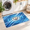 Flannel Kitchen Mat Manchester City Soft Area Rug Non Slip Floor Carpet Home Decoration