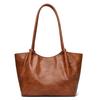 Genuine Brand Top Quality Soft Leather Shoulder Crossbody Bags for Women Designer Handbags Large Top-Handle Bags Casual Tote Sac
