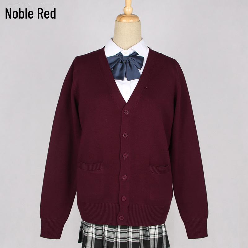 Svetr kardigan ve stylu sen pro JK pro ženy - Vysokoškolská uniforma, jaro a podzim