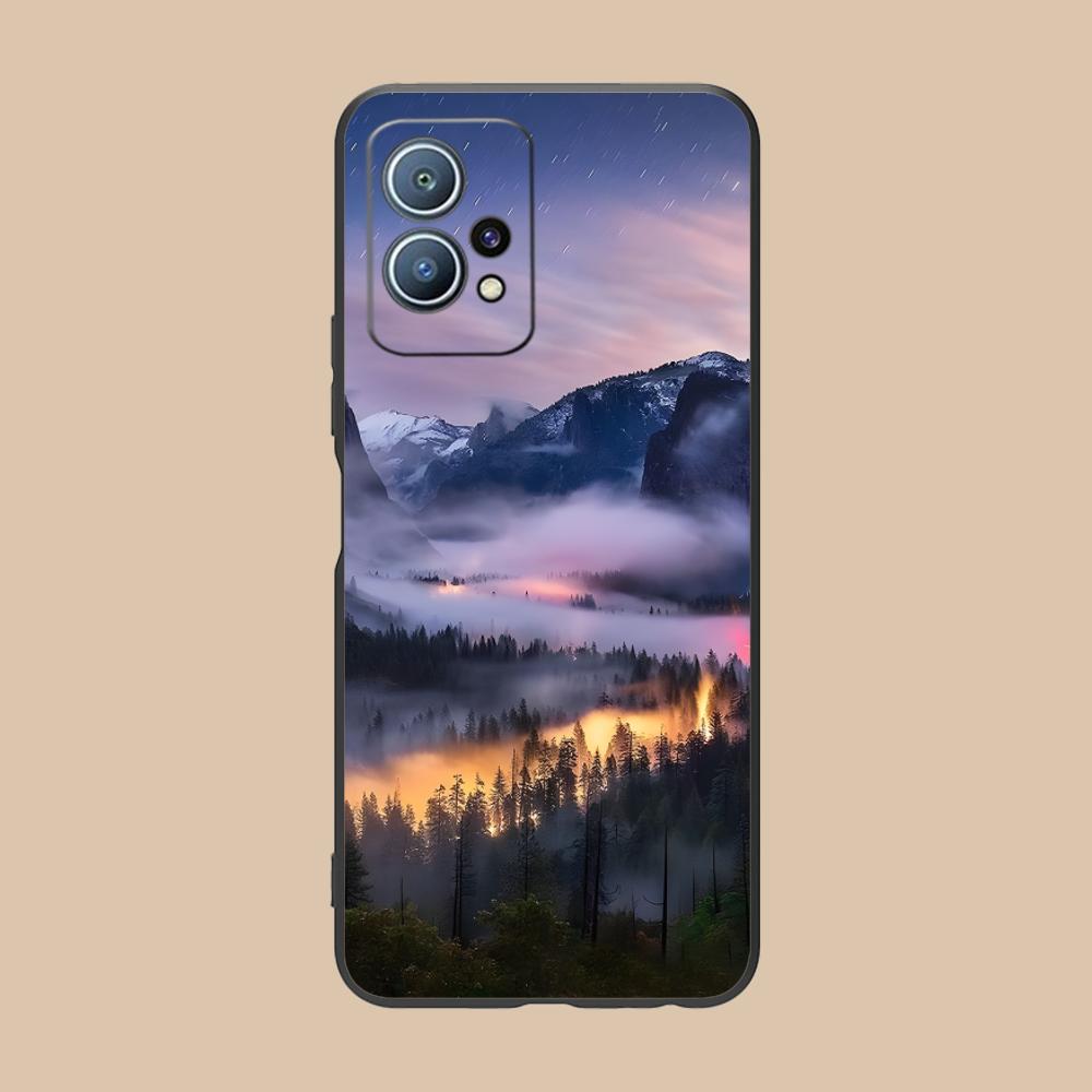 Mountain Forest Mobile Phone Case for Huawei P60 P50 P40 P30 P20 P10 P9 P8 Pro Lite Plus Colorful Printing Cover Luxury Pretty