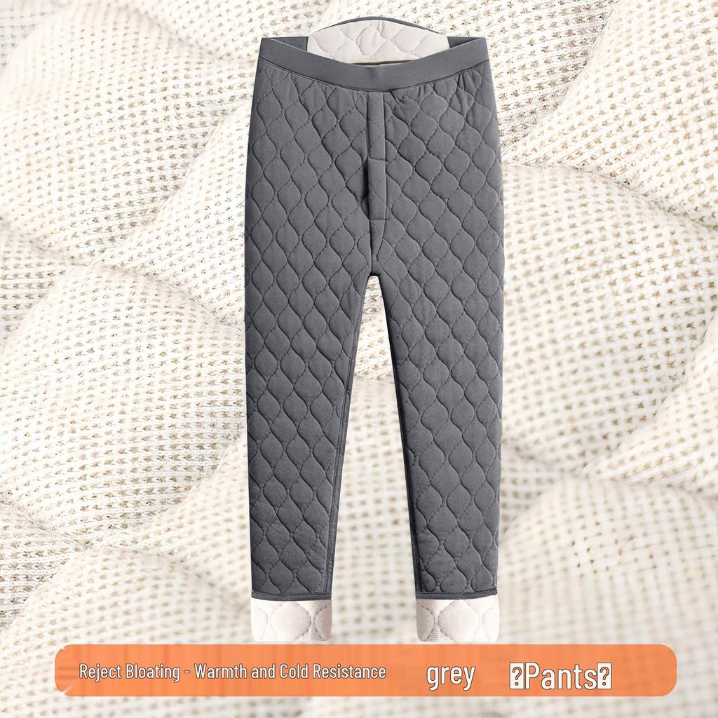 Men's Cozy Winter Underwear Set: Velvet-Lined Cardigan Jacket, Autumn Long Johns for Dad & Grandpa