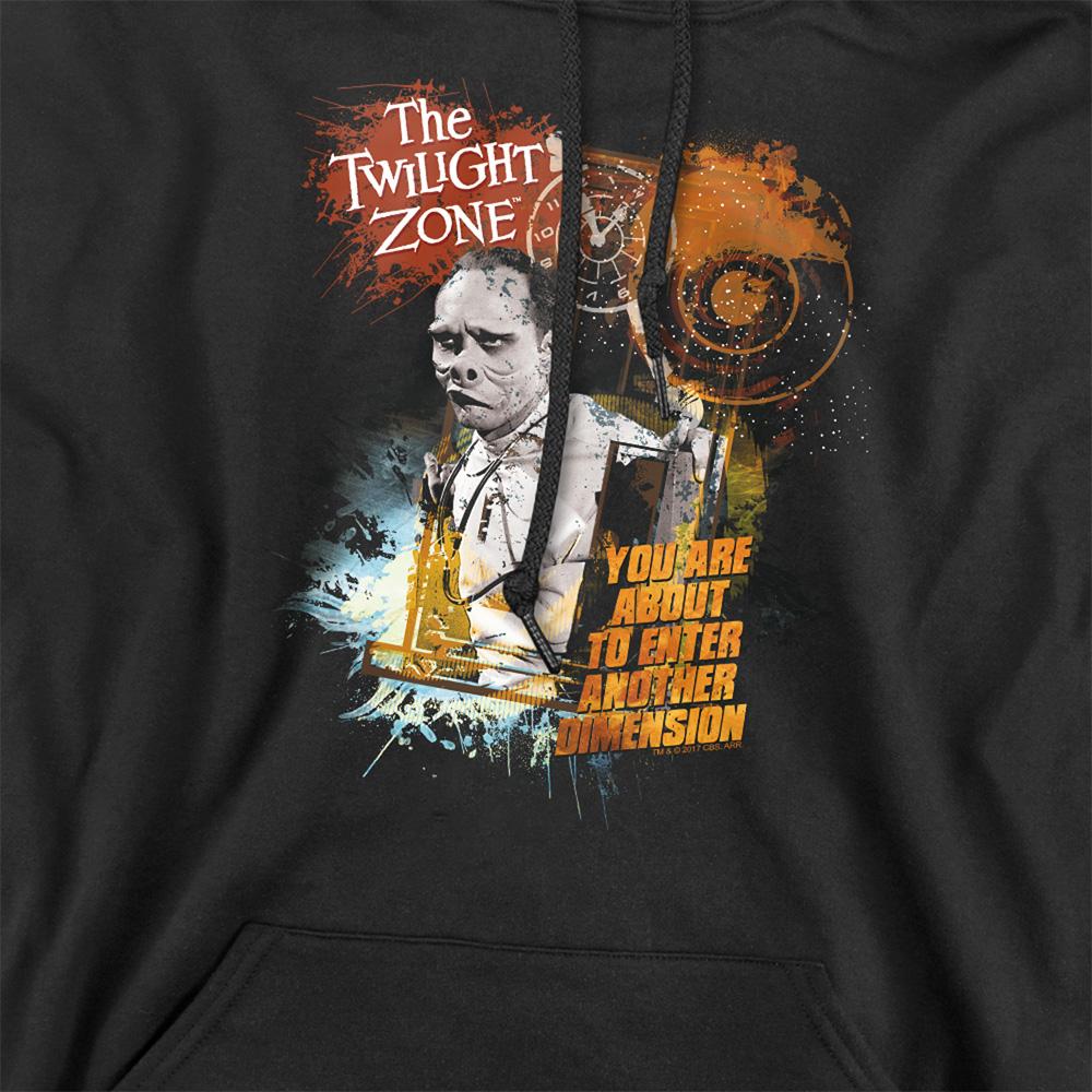 The Twilight Zone Unisex Vuxen Gå In På Egen Risk Hoodie